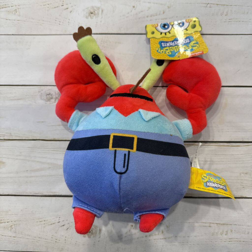 Spongeboob Squarepants Plush Mr. Crabs