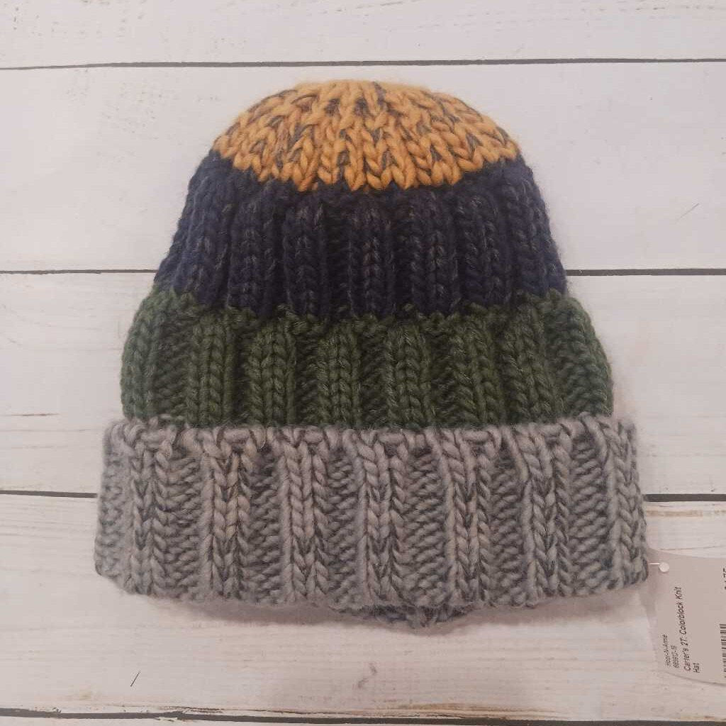 2T: Colorblock Knit Hat