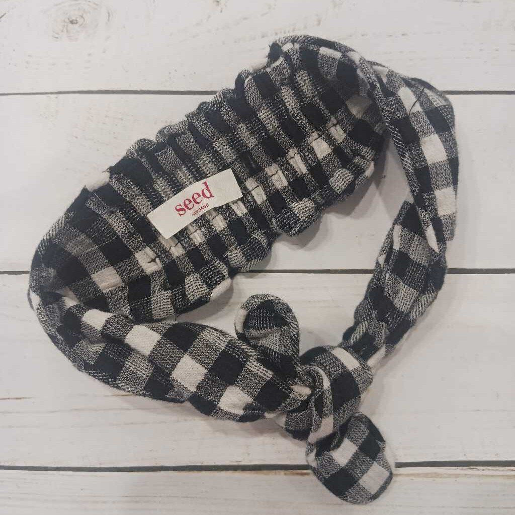 Seed B&W Checkered Headband