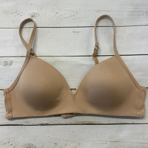 34A: Hanes Tan Padded Bra