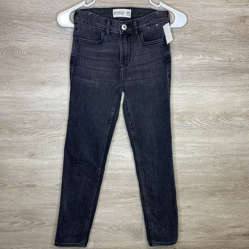 9/10: Black Wash High Rise Jeggings