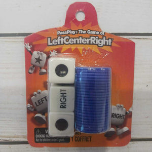 NEW Left Right Center Dice Game