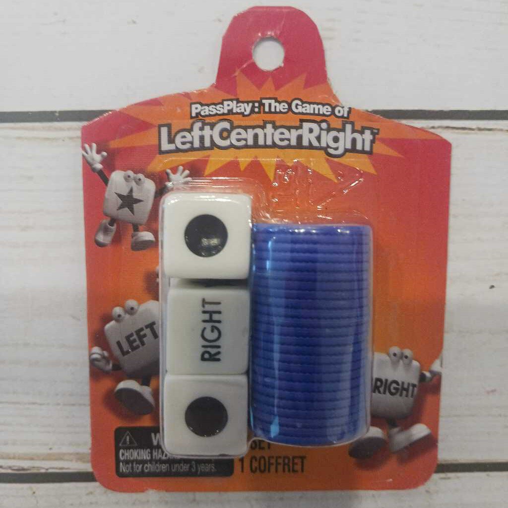 NEW Left Right Center Dice Game