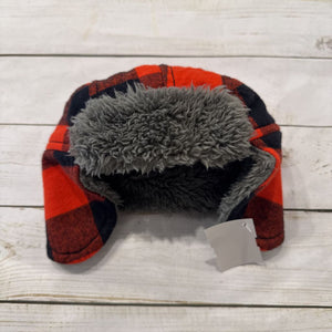 0-12M: Buffalo Plaid Trapper Cap