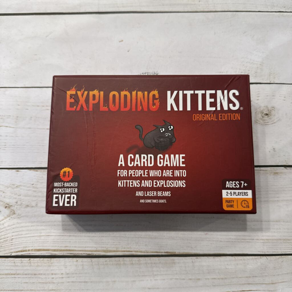 Exploding Kittens Card Game