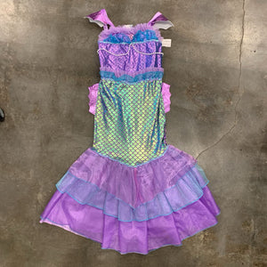 7/8: Purple + Aqua Mermaid Costume