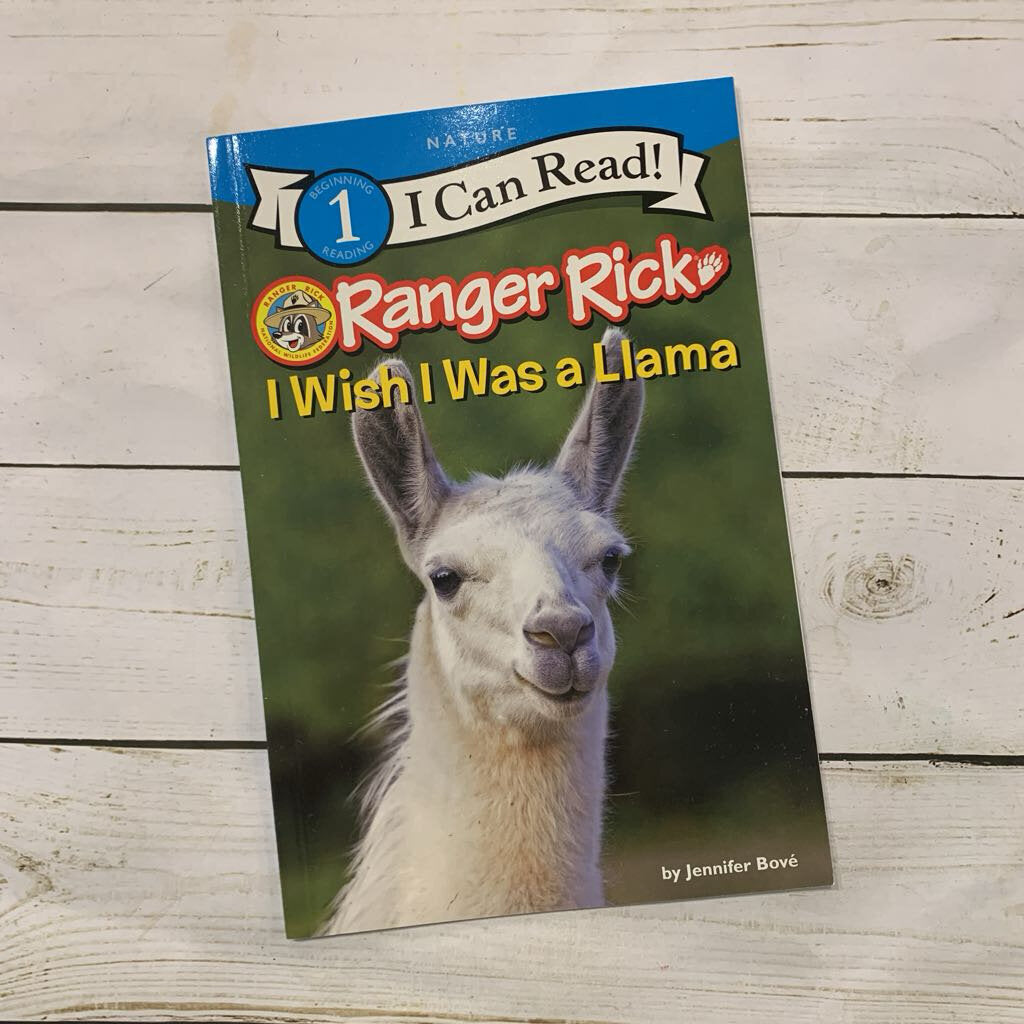 Used Book - I Can Read Ranger Rick I Wish I Was a Llama