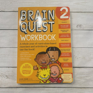 NEW Brain Quest Workbook Grade 2