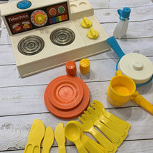 Load image into Gallery viewer, 1978 Vintage Fisher Price Kitchen Playset
