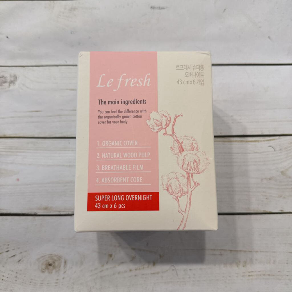 NEW Le Fresh Postpartum Pads