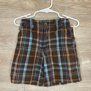 18M: Brown Plaid Shorts