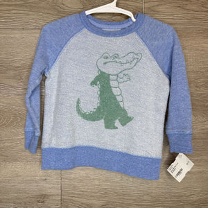 18M: Blue Croc Sweatshirt
