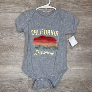 18M: Grey California Dreamer Onesie