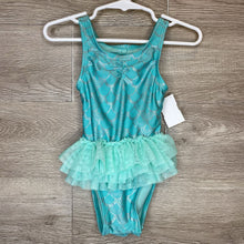 Load image into Gallery viewer, 18M: Aqua Mermaid Tulle Skirted Swimsuit
