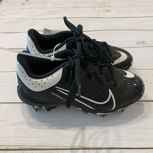 Size 12: Black Softball Cleats