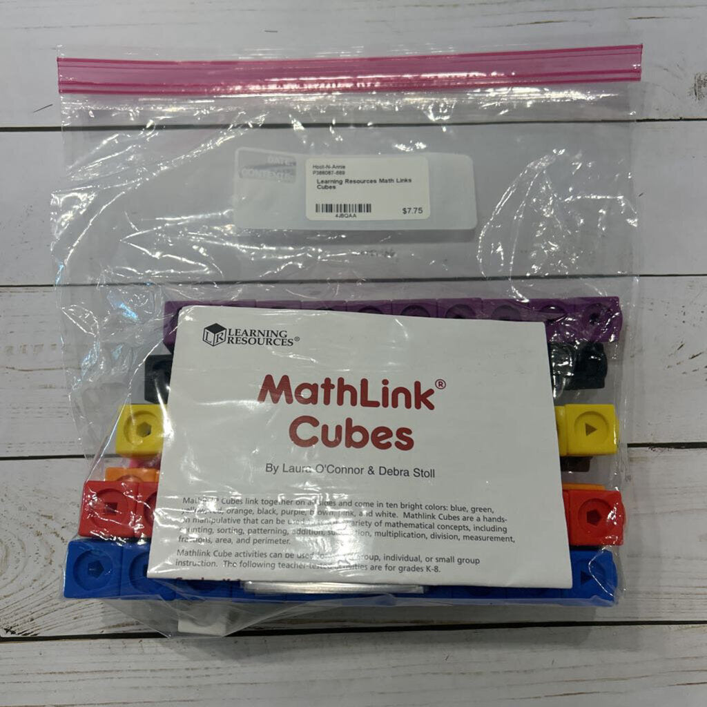 Learning Resources Math Links Cubes