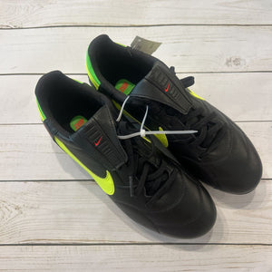 Size 6.5: Black + Neon Premier Cleats *retail $120