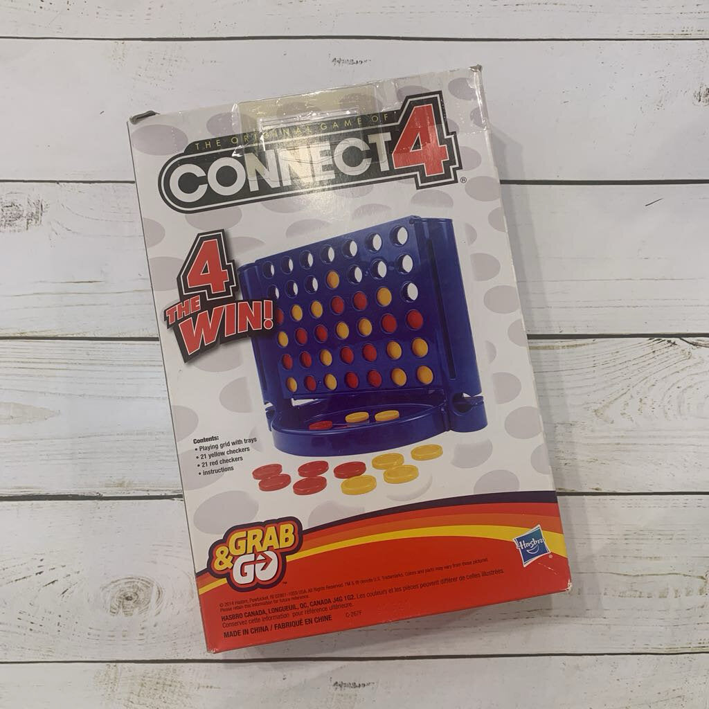 Grab & Go Connect 4 Game