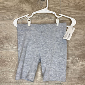 24M: Grey Cotton Bike Shorts