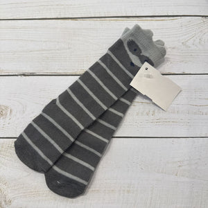 6-12M: Infant Knee High Socks - Raccoon
