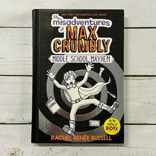 Load image into Gallery viewer, Used Book - The Misadventures of Max Crumbly Middle School Mayhem
