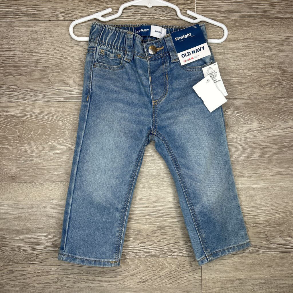 12-18M: NEW Straight Fit Jeans