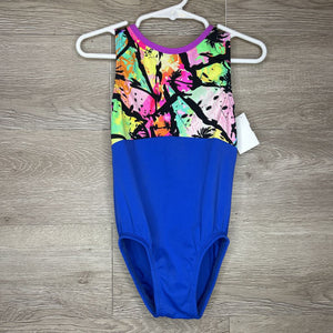 4/5: Blue + Tropical Leotard