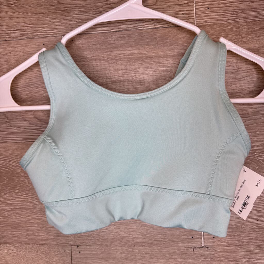 10: Mint Blue Sports Tank