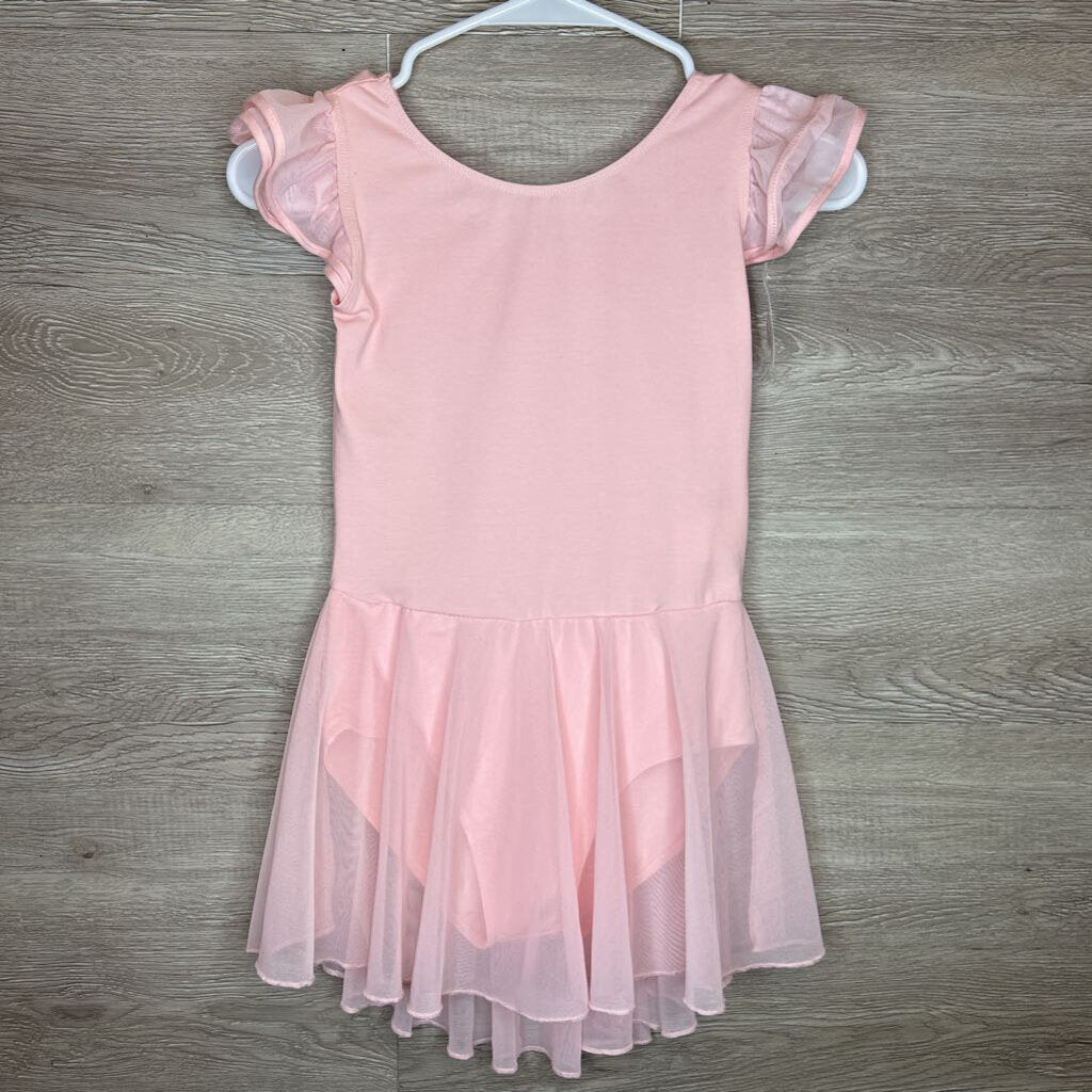 140/10: Pink Skirted Leotard