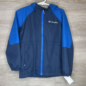 4/5: Two Tone Blue Fleece Lined Jacket