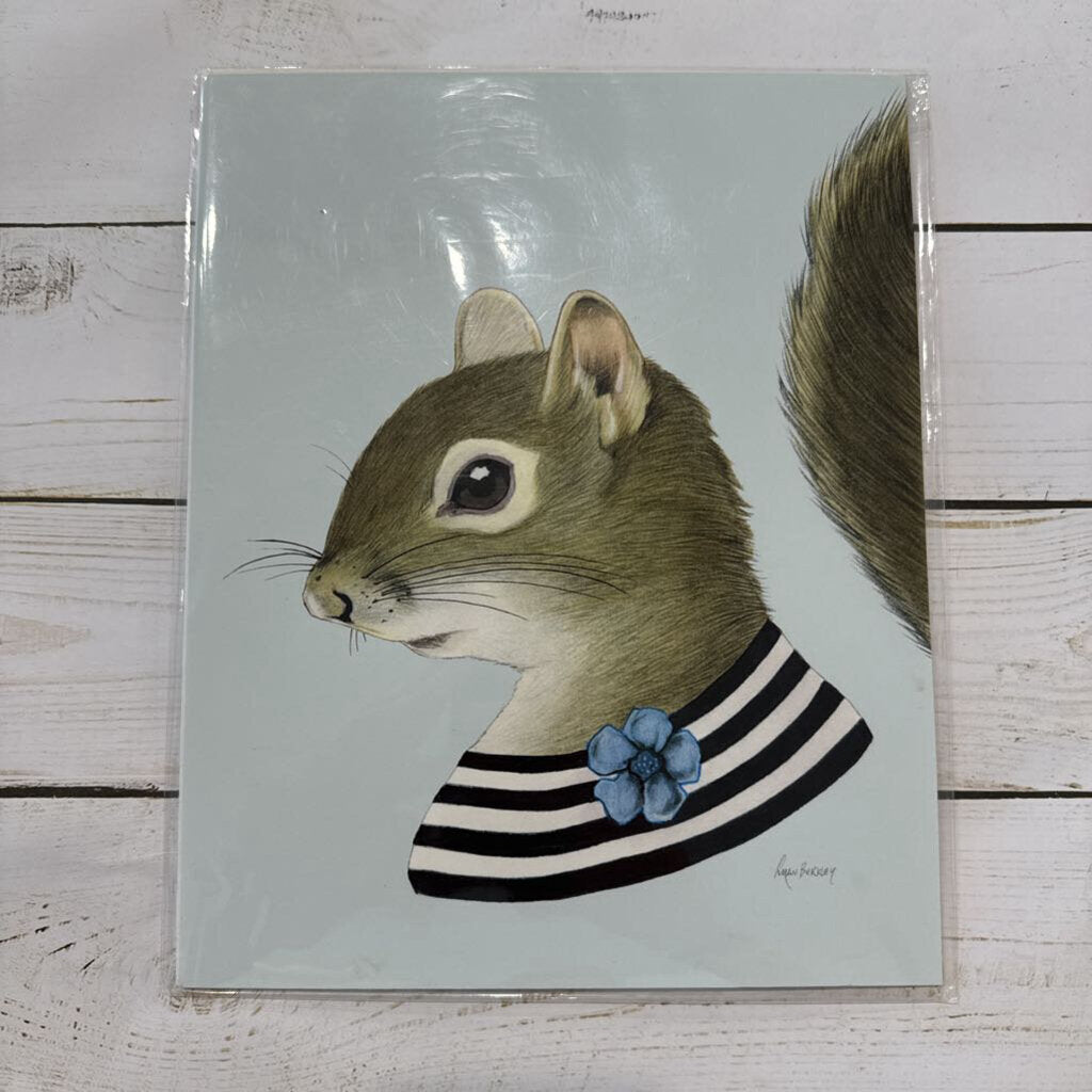 NEW Ryan Berkley Betty the Squirrel Art