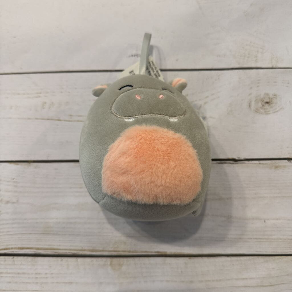 Mini Squishmallow Hippo Plush