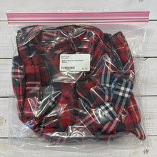 Load image into Gallery viewer, Build-a-Bear Red Plaid Robe + Shorts

