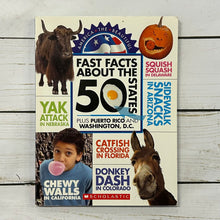 Load image into Gallery viewer, Used Book: Fast Facts About 50 States
