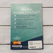 Load image into Gallery viewer, Used Book - Who Was Jacques Cousteau
