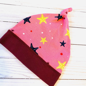3-12M: NWT Starfish Print Beanie