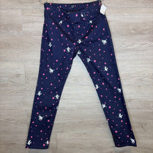 Load image into Gallery viewer, 14: Navy Star + Unicorn Jeggings
