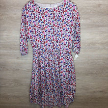 Load image into Gallery viewer, 16: Light Grey Floral L/S Light Weight Dress
