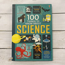Load image into Gallery viewer, Used Book - Usborne 100 Things to Know About Science
