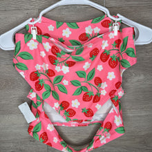 Load image into Gallery viewer, 14/16: Pink Strawberry Print 2pc Swimsuit
