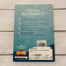 Load image into Gallery viewer, Used Book - Who Was Blackbeard
