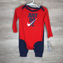 Load image into Gallery viewer, 18M: NWT Red + Navy Top + Pant Set

