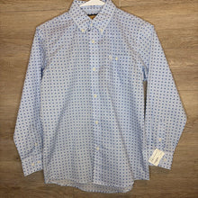 Load image into Gallery viewer, 12: NWT Blue Dotted Button-Up

