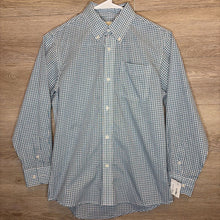Load image into Gallery viewer, 12: Blue Plaid Button-Up
