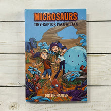 Load image into Gallery viewer, Used Book - Microsaurus Tiny Raptor Pack Attack
