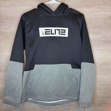 Load image into Gallery viewer, 14/16: Black + Grey Elite Hoodie
