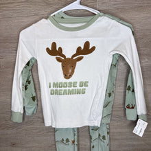 Load image into Gallery viewer, 6: Green Moose 3pc Pajamas
