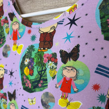 Load image into Gallery viewer, 10/12: Purple Alfie Atkins Print Dress
