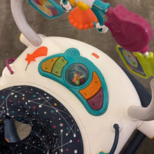 Load image into Gallery viewer, Fisher Price Astro Kitty Space Saver Jumperoo *retail $100
