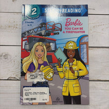 Load image into Gallery viewer, Used Book - Step Into Reading Barbie You Can Be a Teacher/Fire Fighter
